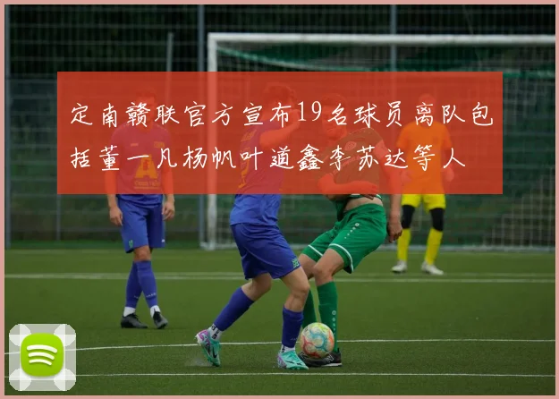 定南赣联官方宣布19名球员离队包括董一凡杨帆叶道鑫李苏达等人