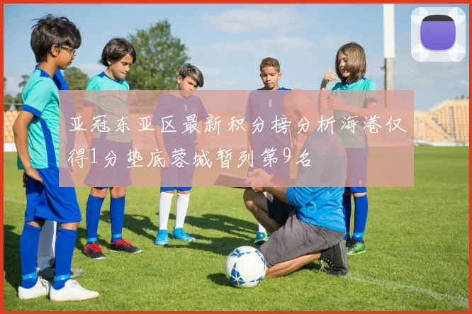 亚冠东亚区最新积分榜分析海港仅得1分垫底蓉城暂列第9名